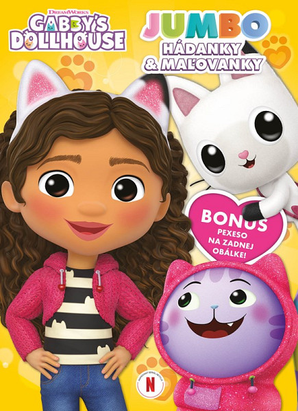 Gabikin kúzelný domček - JUMBO hádanky a maľovanky