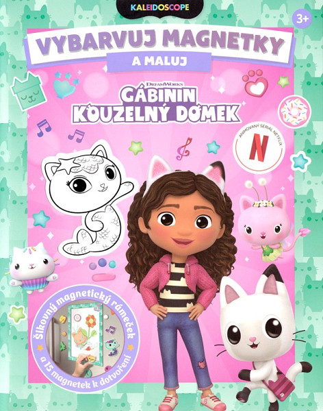 Gábinin kouzelný domek - Vybarvuj magnetky