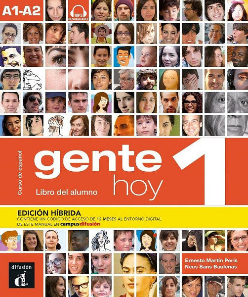 Gente Hoy 1 (A1-A2) – Edición híbrida Libro del alumno + Campus (12 meses)