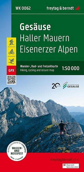 Gesäuse a 1:50 000 / turistická a cykloturistická mapa