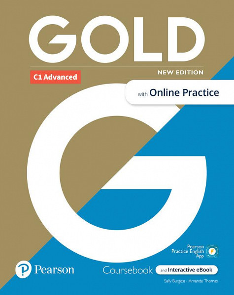 Gold New Edition C1 Advanced Coursebook with eBook and Online Practice