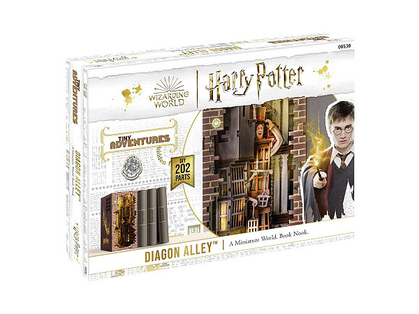 Harry Potter 3D skládačka Book Nook - Příčná ulice