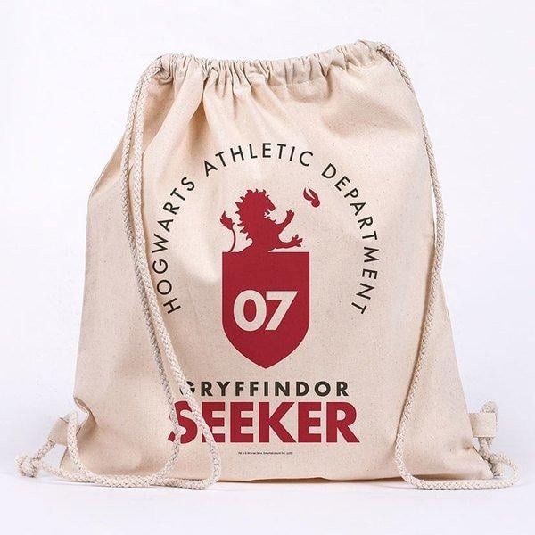 Harry Potter Bavlněný stahovací sáček Nebelvír