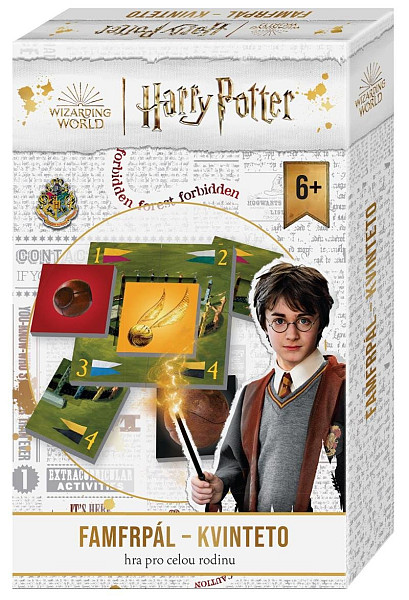 Harry Potter Famfrpál Kvinteto - rodinná hra (cestovní verze)
