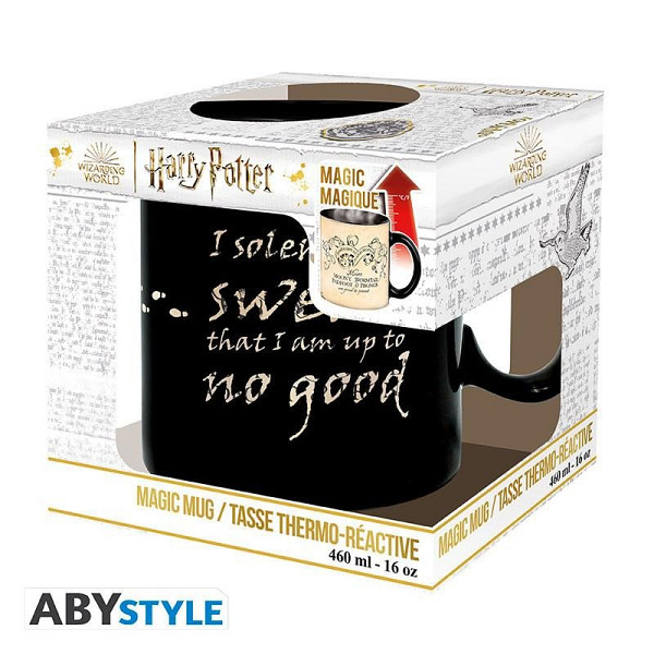 Harry Potter Hrnek měnící Pobertův plánek 460 ml