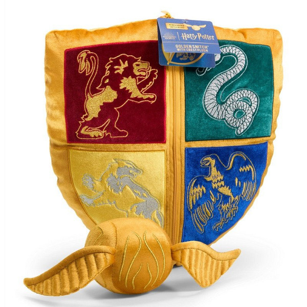 Harry Potter plyšový erb Bradavic a zlotonka
