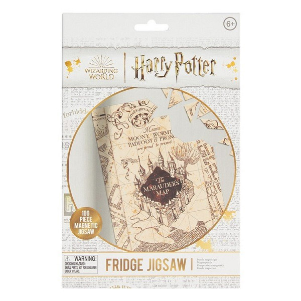 Harry Potter puzzle magnetické Pobertův plánek