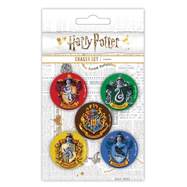 Harry Potter Set gum 5 kusů Bradavice