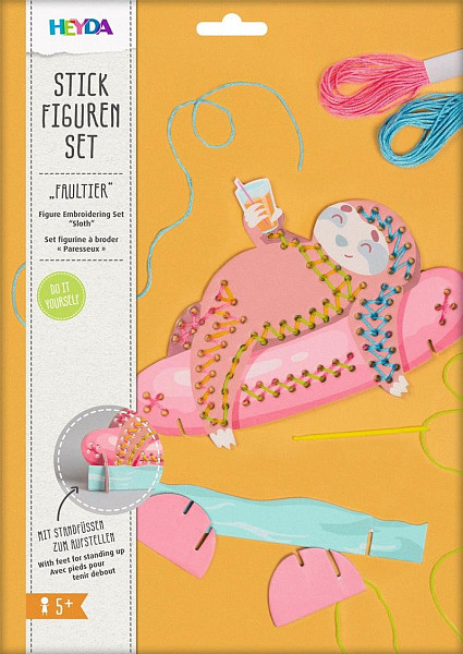 HEYDA vyšívací set - lenochod