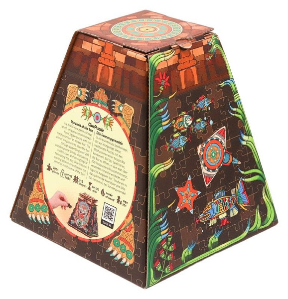 Hlavola - Pyramid of the Sun - Jigsaw puzzle box