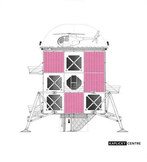 Jan Kaplický. Výkresy