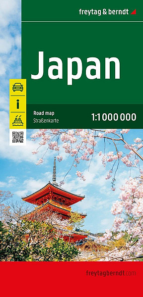 Japonsko 1:1 000 000 / silniční mapa
