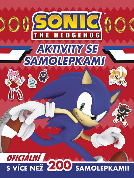 Ježek Sonic - Aktivity se samolepkami