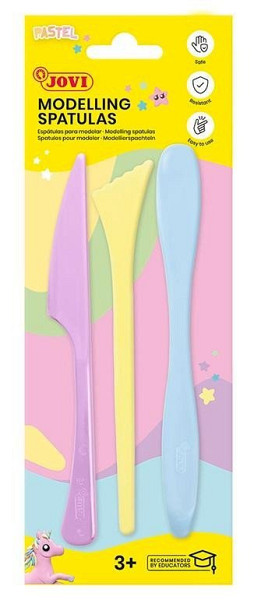 JOVI nože na modelování - 3ks, PASTEL
