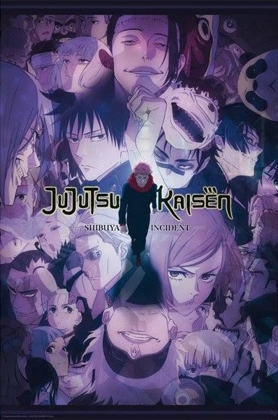 Jujutsu kaisen Plakát Maxi 91,5 x 61 cm