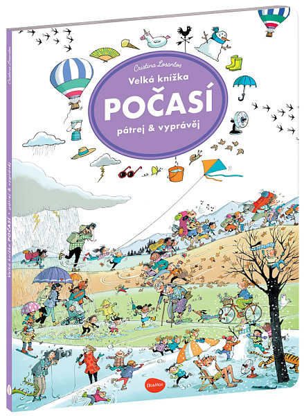 Velká knížka POČASÍ – Pátrej & vyprávěj