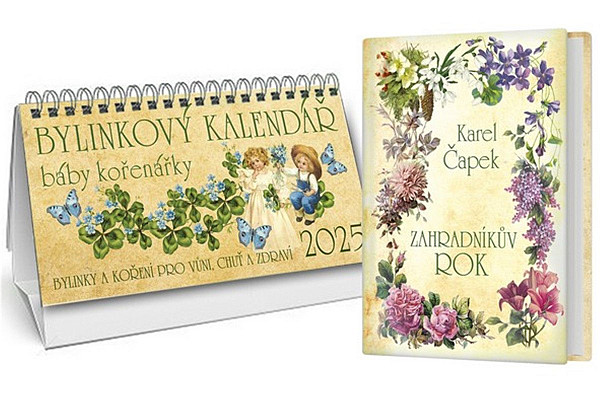 Kalendář 2025 Bylinkový + Zahradníkův rok