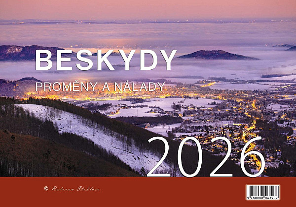 Kalendář 2026 Beskydy/Proměny a nálady - nástěnný