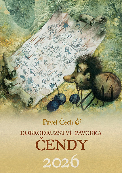 Kalendář 2026 - Dobrodružství pavouka Čendy