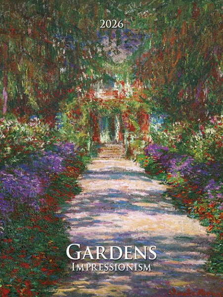 Kalendář 2026 Gardens Impressionism, nástěnný, 42 x 56 cm