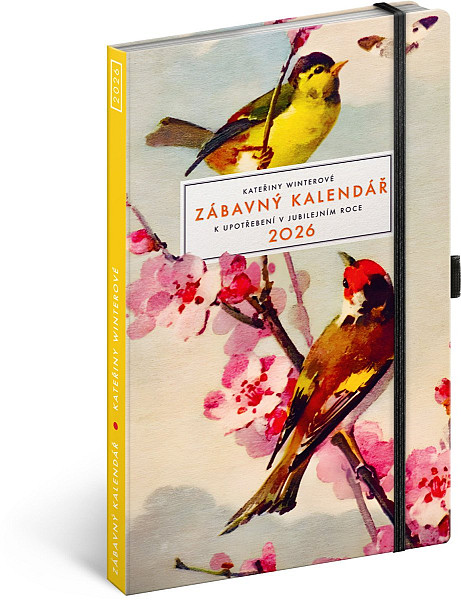 Kalendář 2026 Kateřiny Winterové - zábavný, 13 × 21 cm