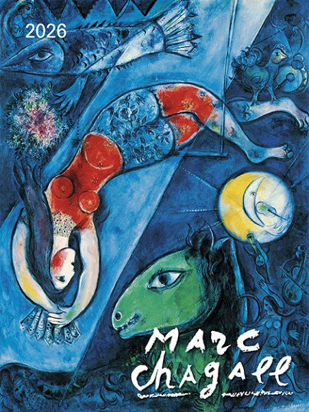 Kalendář 2026 Marc Chagall, nástěnný, 42 x 56 cm