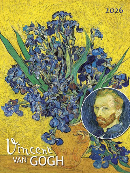 Kalendář 2026 Vincent van Gogh, nástěnný, 42 x 56 cm