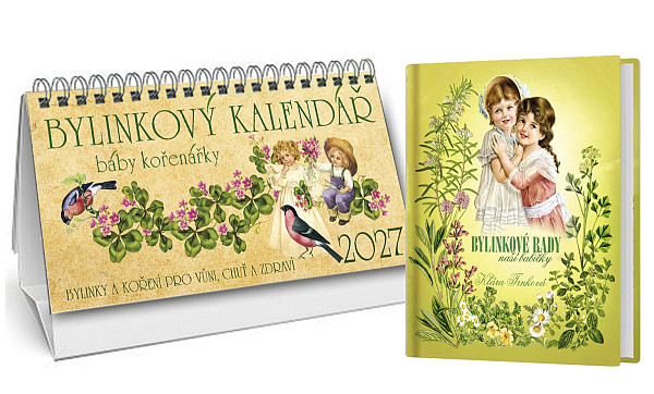 Kalendář 2027 Bylinkový + Bylinkové rady naší babičky