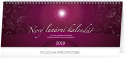 Kalendář stolní 2019  - Nový lunární kalendář, 33 x 12,5 cm
