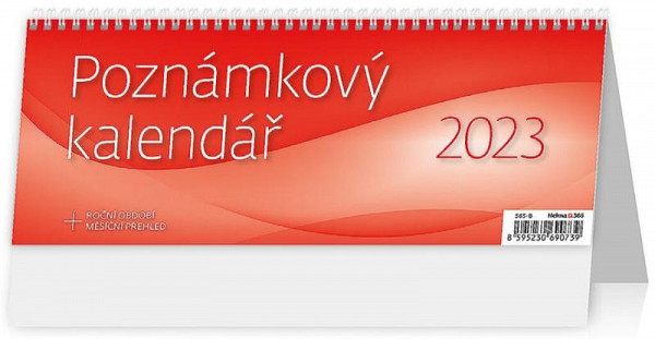 Kalendář stolní 2023 - Poznámkový kalendář OFFICE