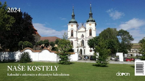 Kalendář stolní 2024 - Naše kostely
