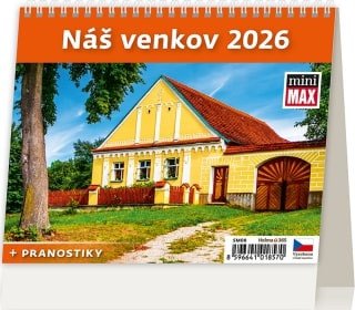Kalendář stolní 2026 -  MiniMax Náš venkov