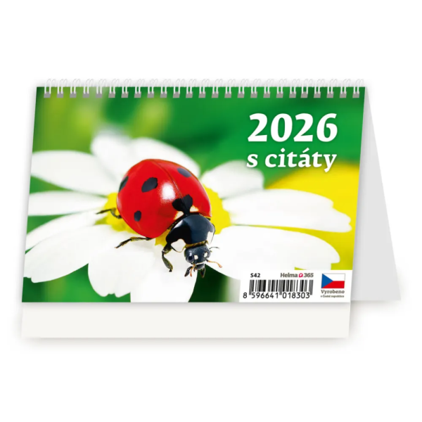 Kalendář stolní 2026 - Týdenní 