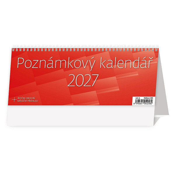 Kalendář stolní 2027 - Poznámkový OFFICE