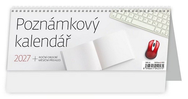 Kalendář stolní 2027 - Poznámkový
