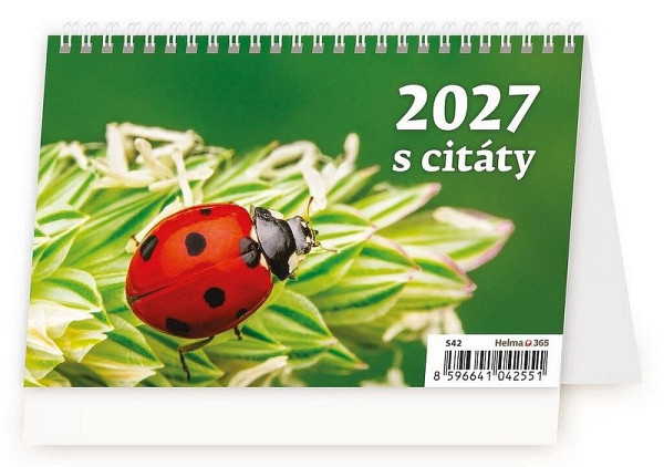 Kalendář stolní 2027 - Týdenní S