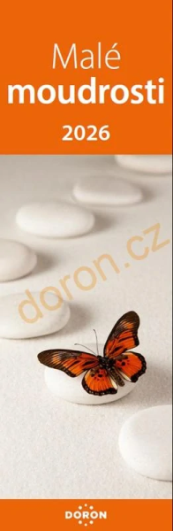 Kalendář záložkový 2026 - Malé moudrosti