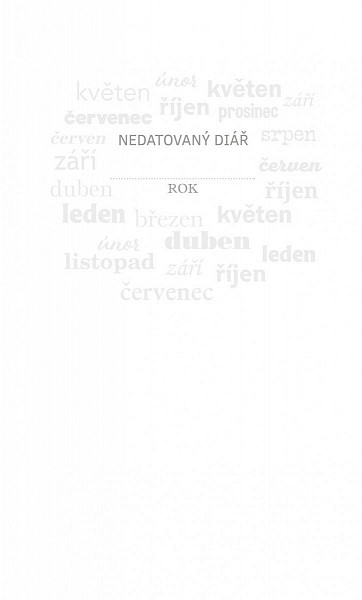 Kalendárium do diáře UNI M - nedatovaný