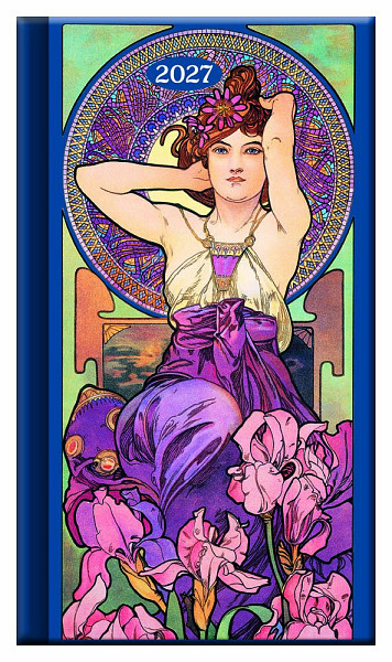 Kapesní diář 2027 - MUCHA (A6)