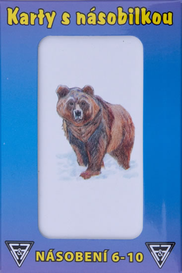 Karty s násobilkou - Násobení 6-10