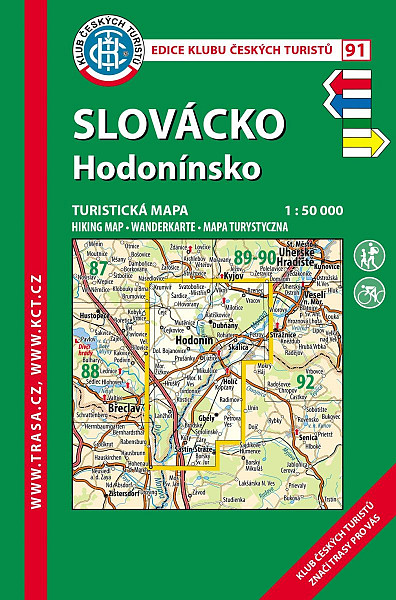 KČT 91 Slovácko, Hodonínsko 1:50 000 / turistická mapa