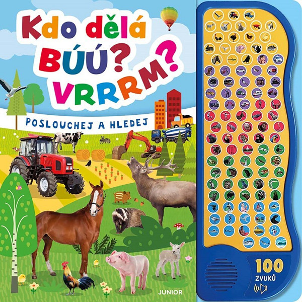 Kdo dělá búú? Vrrrm? - Poslouchej a hledej