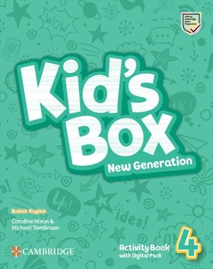 Kid´s Box New Generation 4 Activity Book with Digital Pack British English