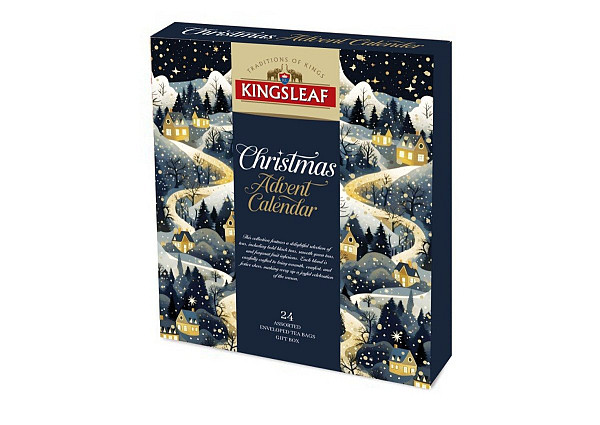 KINGSLEAF Xmas Advent Calendar 11 druhů čajů