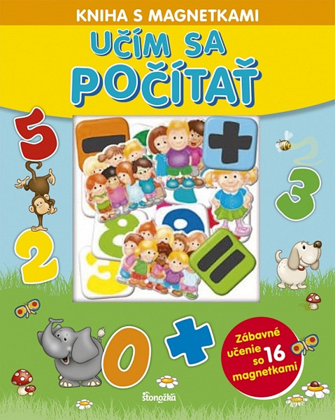 Kniha s magnetkami: Učím sa počítať (slovensky)