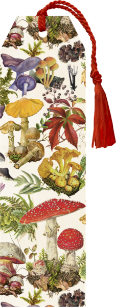 Knižní záložka Mushroom Forest