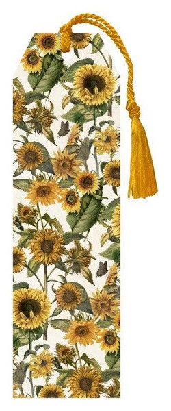 Knižní záložka Sunflowers