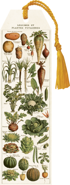 Knižní záložka Vegetables