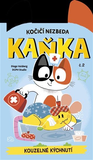 Kočičí nezbeda Kaňka Kouzelné kýchnutí