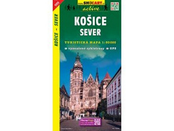 Košice sever 1:50T/1111 Turistická mapa SHOCart